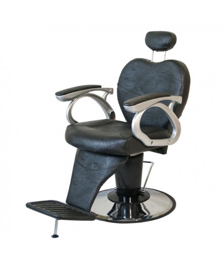 Кресло клиента Lot Barbershop на гидравлическом подъемнике